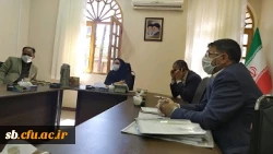برگزاری جلسه مدیردانشگاه فرهنگیان استان سیستان وبلوچستان با معاون توسعه مدیریت ومنابع استانداری