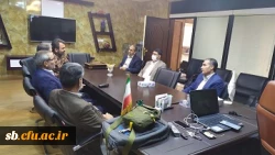 جلسه هم اندیشی دانشگاه فرهنگیان سیستان وبلوچستان با اداره کل بنیاد شهیدوامور ایثارگران استان 