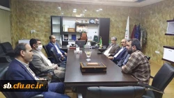 جلسه هم اندیشی دانشگاه فرهنگیان سیستان وبلوچستان با اداره کل بنیاد شهیدوامور ایثارگران استان 