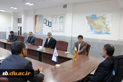 دیدار مدیر شعب بانک ملت استان سیستان وبلوچستان با مدیر دانشگاه فرهنگیان استان