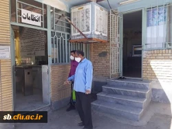 عملیات ضدعفونی وگندزدایی در پردیس های دانشگاه فرهنگیان سیستان وبلوچستان