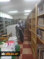 عملیات ضدعفونی وگندزدایی در پردیس های دانشگاه فرهنگیان سیستان وبلوچستان
