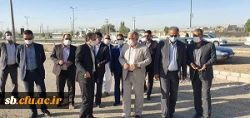 بازدید استاندارسیستان وبلوچستان از محل واگذاری زمین به دانشگاه فرهنگیان استان
