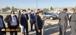 بازدید استاندارسیستان وبلوچستان از محل واگذاری زمین به دانشگاه فرهنگیان استان
