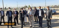 بازدید استاندارسیستان وبلوچستان از محل واگذاری زمین به دانشگاه فرهنگیان استان
