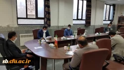 جلسه ستاد استانی جشنواره ایده پردازی تعلیم و تربیت در دوران کرونا در دانشگاه فرهنگیان سیستان وبلوچستان برگزار شد