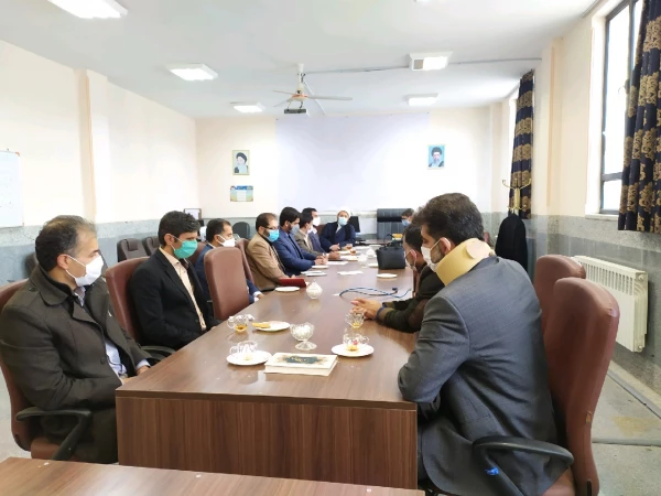 جلسه شورای فرهنگی ودانشجویی دانشگاه فرهنگیان استان