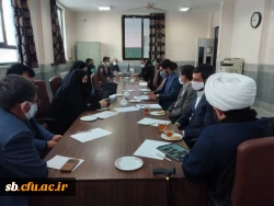 جلسه شورای فرهنگی ودانشجویی دانشگاه فرهنگیان استان