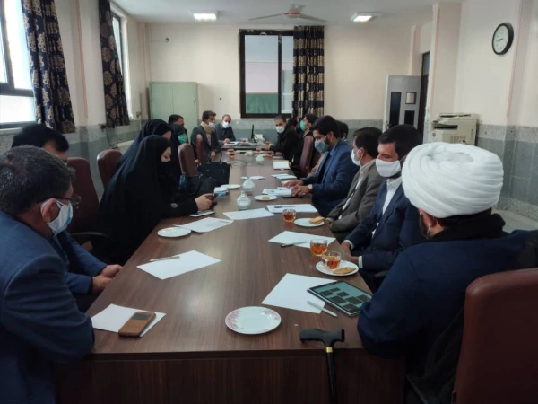 جلسه شورای فرهنگی ودانشجویی دانشگاه فرهنگیان استان