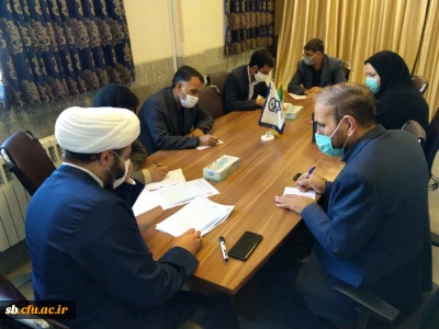 جلسه ستاد اقامه نماز دانشگاه فرهنگیان استان سیستان وبلوچستان