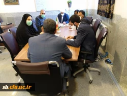 جلسه ستاد اقامه نماز دانشگاه فرهنگیان استان سیستان وبلوچستان