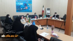 اختتامیه پنجمین جشنواره طراحی رسانه های فرهنگی -ورزشی دانشجو معلمان وکارکنان دانشگاه فرهنگیان کشور دردانشگاه فرهنگیان استان سیستان  وبلوچستان برگزار شذ