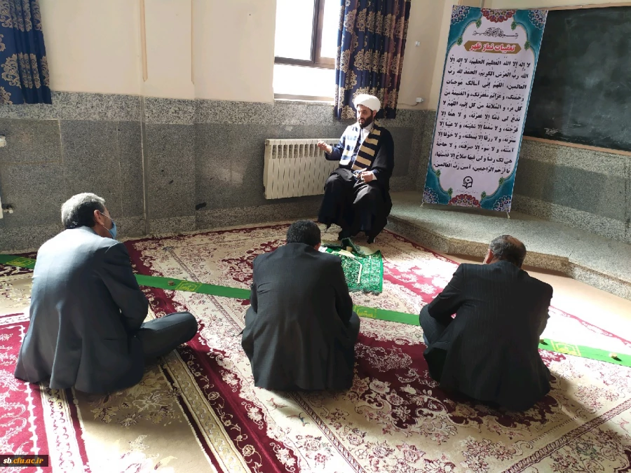 برگزاری مراسم سوگواری حضرت فاطمه زهرا (س) در نماز خانه مدیریت استانی