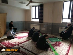 برگزاری مراسم سوگواری حضرت فاطمه زهرا (س) در نماز خانه مدیریت استانی