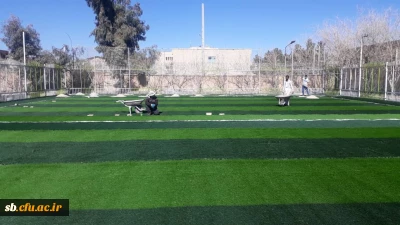 گزارش تصویری 
 روند پیشرفت اجرای پروژه زمین چمن مصنوعی پردیس شهید مطهری زاهدان