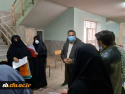 بازدید جناب آقای رخشانی مدیر کل محترم آموزش وپرورش استان از نحوه پذیرش پذیرفته شدگان مهارت آموزی 2