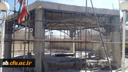 مراحل ساخت و تکمیل پروژه المان شهید گمنام پردیس شهید مطهری بهمن  4