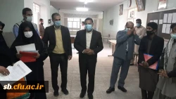 بازدید مدیر کل آموزش و پرورش جناب آقای رخشانی از روند مصاحبه دانشجویان جدید الورود سال 1399