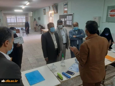 بازدید  مدیریت دانشگاه فرهنگیان استان به همراه  مدیرکل آموزش و پرورش استان از فرایند بررسی مدارک و تشکیل پرونده نیروهای نهضتی و حق التدریس 