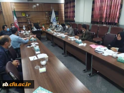 جلسه مشترک اداره کل آموزش وپرورش استان با دانشگاه فرهنگیان استان دررابطه با مصاحبه مهارت آموزان 2