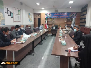 جلسه شورای پژوهشی دانشگاه فرهنگیان  استان برگزار گردید.