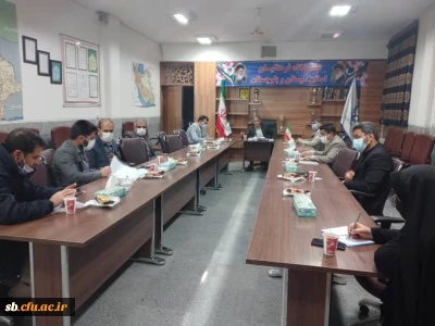 جلسه شورای پژوهشی دانشگاه فرهنگیان  استان برگزار گردید.