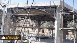 مراحل ساخت پروژه المان شهید گمنام در  پردیس شهید مطهری بهمن 99 2