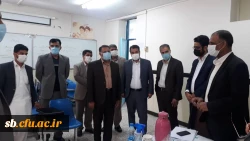 بازدید مدیر کل آ و پ از روند مصاحبه پذیرفته شدگان آزمون استخدامی 2