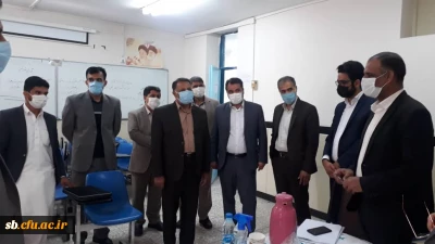 بازدید مدیر کل آ و پ از روند مصاحبه پذیرفته شدگان آزمون استخدامی