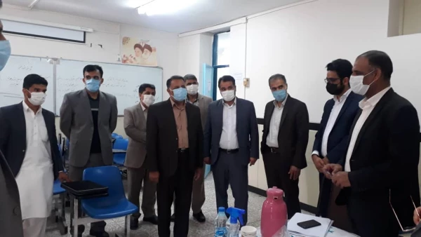 بازدید مدیر کل آ و پ از روند مصاحبه پذیرفته شدگان آزمون استخدامی 2