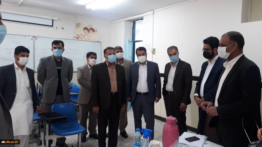 بازدید مدیر کل آ و پ از روند مصاحبه پذیرفته شدگان آزمون استخدامی 2