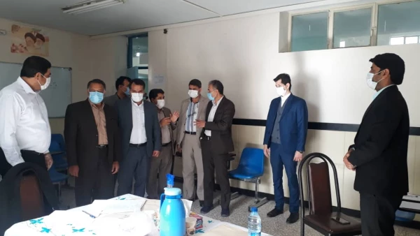 بازدید مدیر کل آ و پ از روند مصاحبه پذیرفته شدگان آزمون استخدامی 3