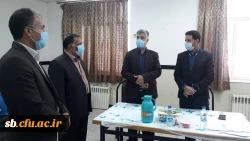 بازدید مدیر کل آ و پ از روند مصاحبه پذیرفته شدگان آزمون استخدامی 4