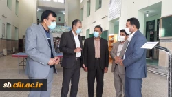 بازدید مدیر کل آ و پ از روند مصاحبه پذیرفته شدگان آزمون استخدامی 6