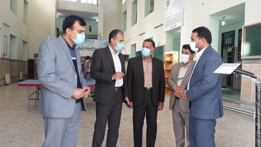 بازدید مدیر کل آ و پ از روند مصاحبه پذیرفته شدگان آزمون استخدامی 6