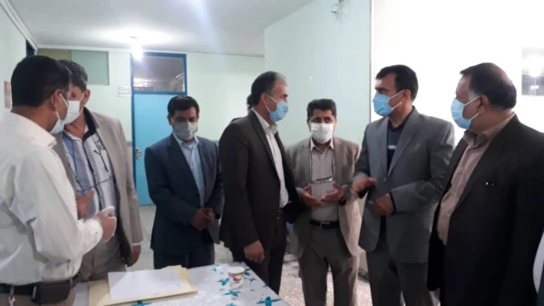 بازدید مدیر کل آ و پ از روند مصاحبه پذیرفته شدگان آزمون استخدامی 7