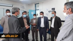 بازدید مدیر کل آ و پ از روند مصاحبه پذیرفته شدگان آزمون استخدامی 8