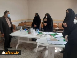 بازدید مدیرکل آموزش و پرورش استان به همراه مدیریت دانشگاه فرهنگیان استان ازقراینده مصاحبه 2