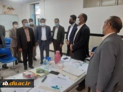بازدید مدیرکل آموزش و پرورش استان به همراه مدیریت دانشگاه فرهنگیان استان ازقراینده مصاحبه 5