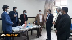 بازدید دکتر نیک پناه از روند مصاحبه 3