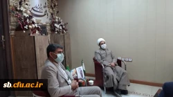 دیدارحضوری مدیریت دانشگاه فرهنگیان استان سیستان وبلوچستان با مدیرکل  اوقاف و امور خیریه استان برگزار گردید 2
