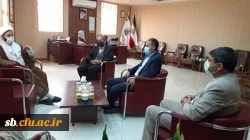 دیدارحضوری مدیریت دانشگاه فرهنگیان استان سیستان وبلوچستان با مدیرکل  اوقاف و امور خیریه استان برگزار گردید 5