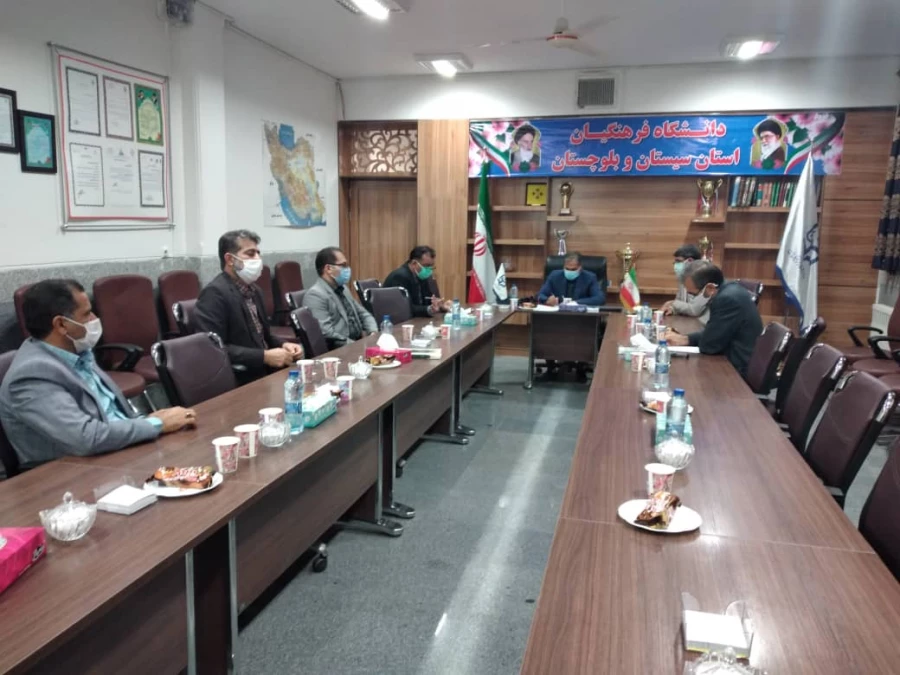 جلسه شورای مدیریت دانشگاه فرهنگیان استان سیستان وبلوچستان برگزارگردید 3