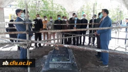 مراسم بزرگداشت دومین سالگرد تدفین شهید گمنام پردیس شهید مطهری زاهدان 2