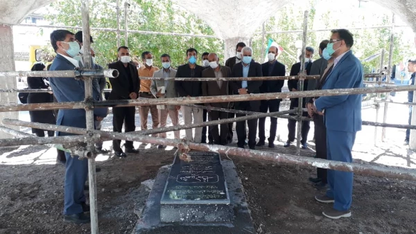 مراسم بزرگداشت دومین سالگرد تدفین شهید گمنام پردیس شهید مطهری زاهدان 2