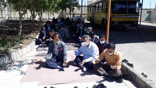 مراسم بزرگداشت دومین سالگرد تدفین شهید گمنام پردیس شهید مطهری زاهدان 6