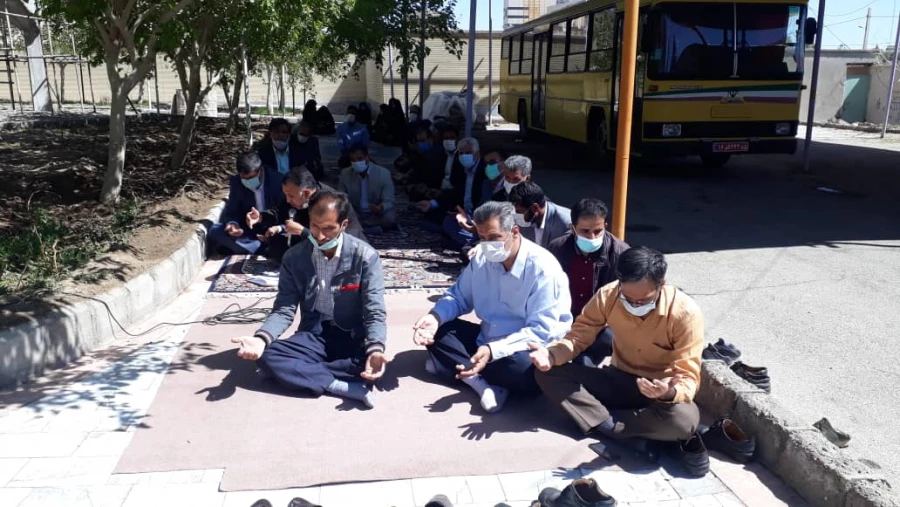 مراسم بزرگداشت دومین سالگرد تدفین شهید گمنام پردیس شهید مطهری زاهدان 6