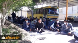 مراسم بزرگداشت دومین سالگرد تدفین شهید گمنام پردیس شهید مطهری زاهدان 7