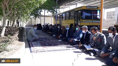 مراسم سالگرد تدفین شهید گمنام همزمان با شهادت امام موسی کاظم (ع) در پردیس شهید مطهری زاهدان برگزار گردید. 