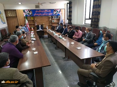 دیدار عیدانه مسئولین وکارکنان پردیس های استان با مدیریت دانشگاه فرهنگیان سیستان وبلوچستان